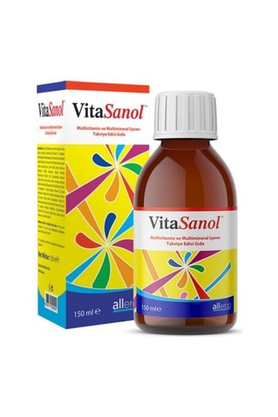 Allergo Vitasanol 250 Ml Multivitamin Syrup