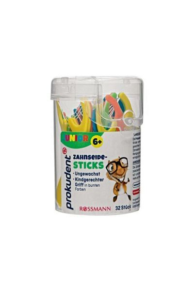 prokudent Children's Dental Floss 32 Pieces for Ages Over 6
