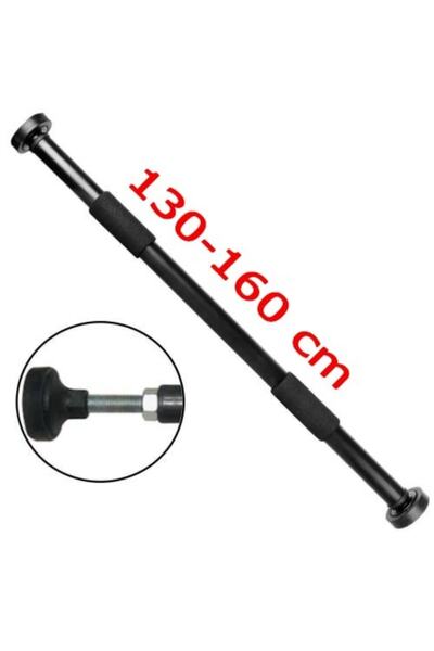 Leyaton Siyah Ayarlanabilir Koridor Barfiksi  130 160 cm