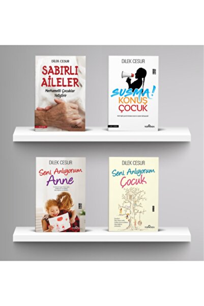 Yediveren Yayınları Dilek Cesur Seti 4 Kitap Takım - Dilek Cesur -