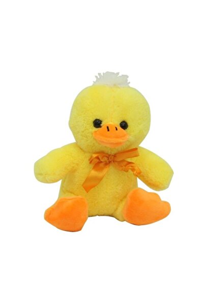 Sunman Plush Sitting Duck with Ribbon 20 cm