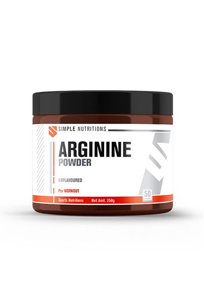 Simple Nutritions Arginine Unflavoured Powder 250 Gr (50 Service)
