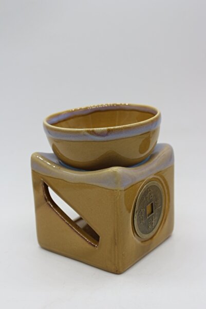 Giraffe Dekoratif Özel Tasarım Seramik Desenli Buhurdanlık Sevgililer Günü Yı...