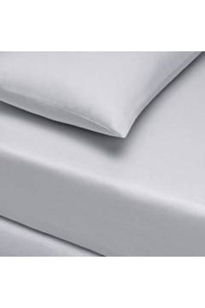 Weekend Home طقم ملاءات Ranforce باللون الرمادي الفاتح مقاس 180 × 200 سم