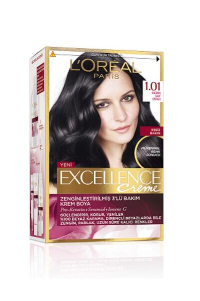 L'Oreal Paris Siyah Excellence Saç Boyası 1.01