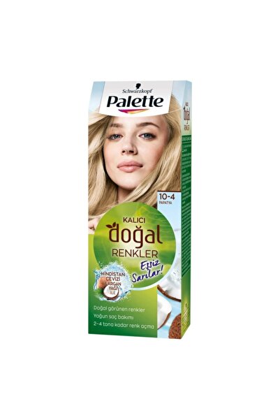 Palette Kalıcı Doğal Renkler Saç Boyası 10-4 Papatya
