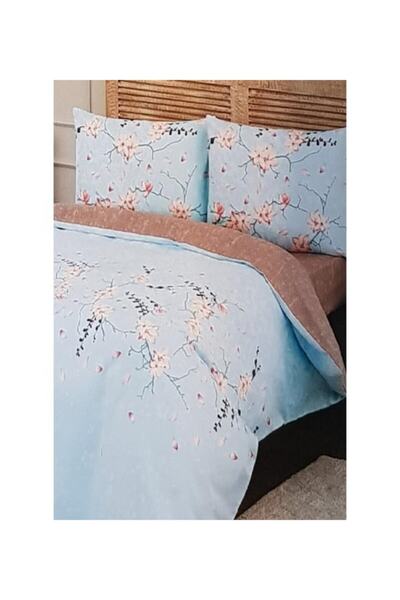 Özdilek Mavi Modaletto May Time Çift Kişilik Nevresim Takımı