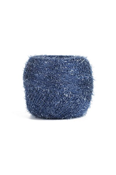 E Elmas Νούμερο 25 Navy Blue Glitter Punch Κέντημα νήμα (25gr)