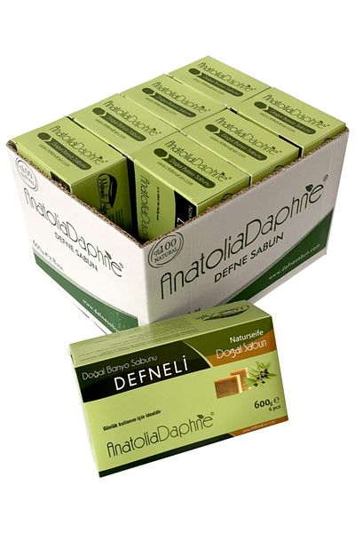 Mehmet Aydın Anatolia Daphne Laurel Soap Box with Laurel - 8 Pack 600 G