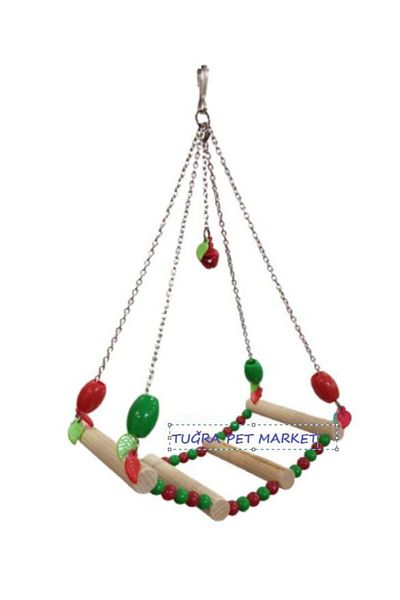 TUĞRA PET MARKET Luxury Budgie Swing