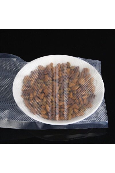 Vakur Tırtıklı Rulo Vakum Poşeti 10 Metre X 20 Santim - Çift Yüzeyi Gofrajlı