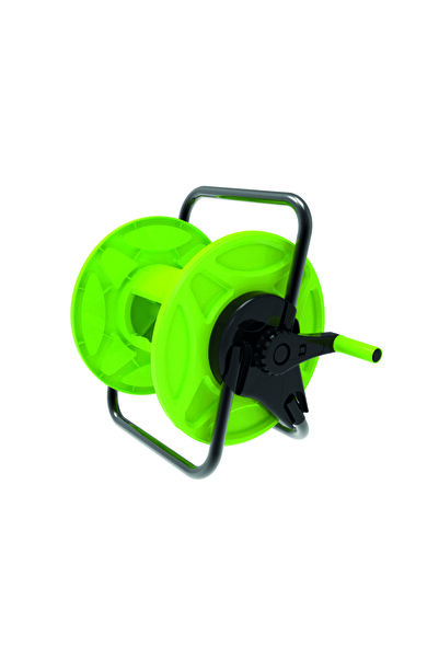 Bahçem Plastic Body Hose Collection Reel with Stand 1/2 60mt