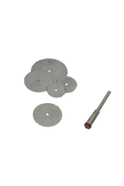 Genel Markalar Mini Kalıpçı Testere Seti 6 Parça Hobi Daire Testere Set