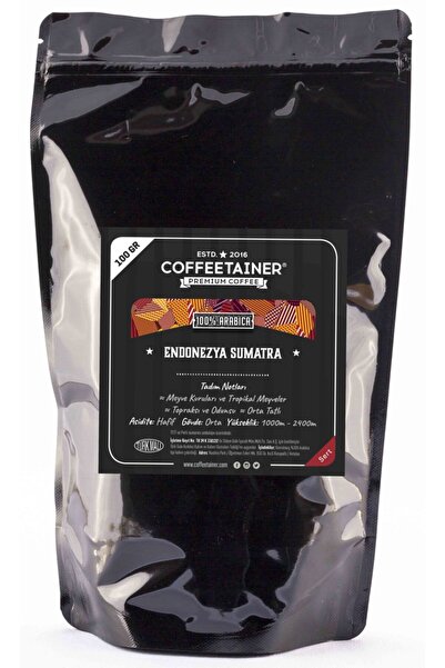 Endonezya Sumatra Filtre Kahve (%100 Arabica) 100 Gr