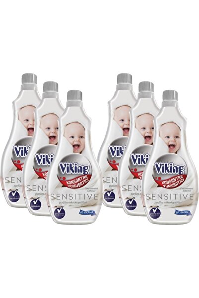 Viking Konsantre Çamaşır Yumuşatıcı "sensitive"	1440 Ml. X 6 Adet