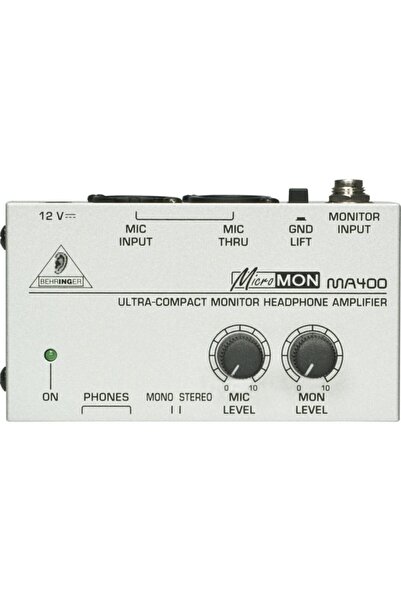 Behringer Ma400 Ultra-compact Monitor Headphone Amplifier