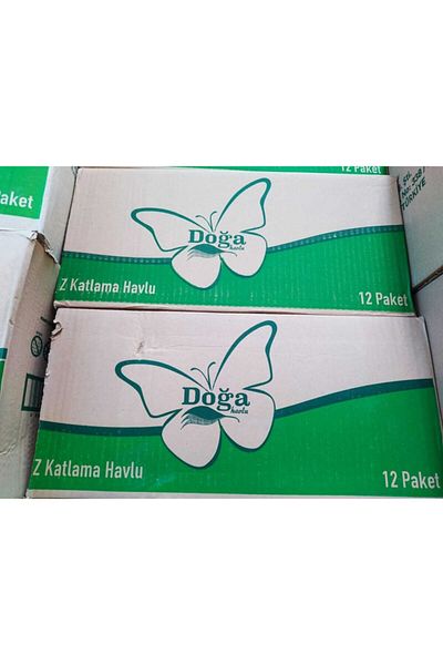 Lisanslı Nature Z Fold Towel Napkin 12 Pcs