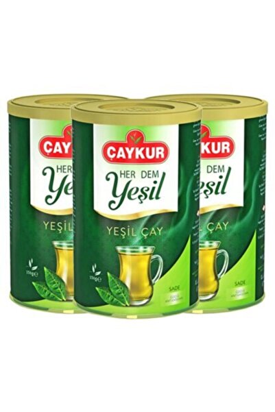 Çaykur Herdem Yaprak Yeşil Çay 150gr  3 Adet