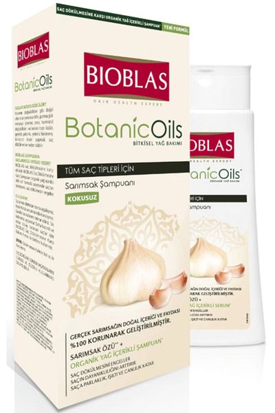 Bioblas Garlic Botanical Oils Shampoo - 360 Ml