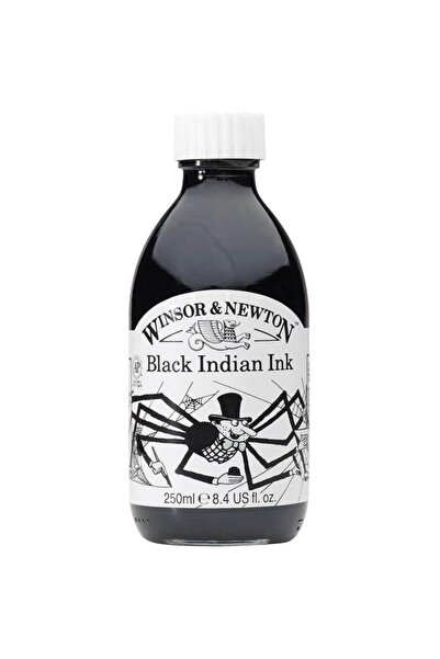Winsor Newton Winsor & Newton : Çizim Mürekkebi : 250 Ml : Indian Black 030