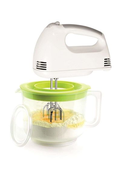 morponi 2 Lt Non-Splashing Mixer Bowl with Special Protection Lid