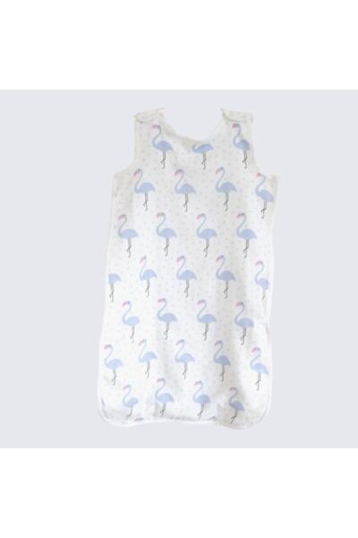Mothers' Milk Baby Boy Blue Muslin Sleeping Bag