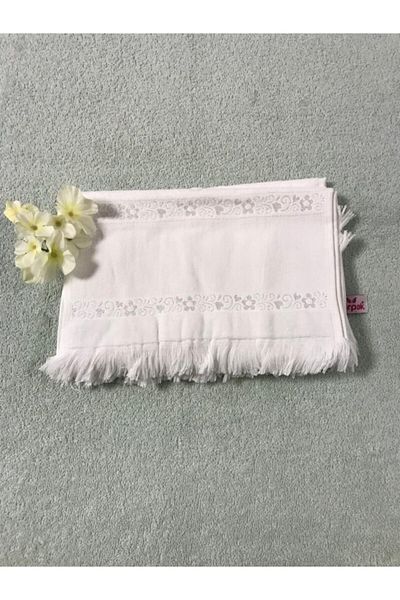 Nurpak Πετσέτα χεριών Etamin Κενή με κρόσσια 50x90
