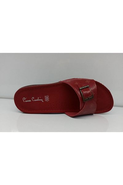 Pierre Cardin Women's Red Slippers
