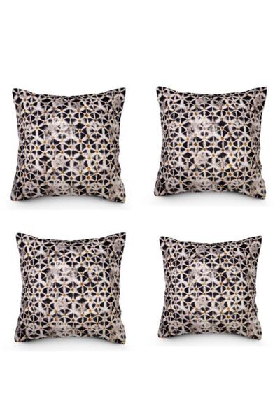 enc Home Özel Tasarım 4'lü Kırlent Kılıfı