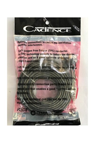 Cadence Rca 5 Metre Slikonlu Sistem Kablosu