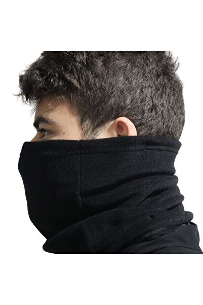 Baggor 3 Fonksiyonlu Polar Kışlık Bere-eldiven Siyah