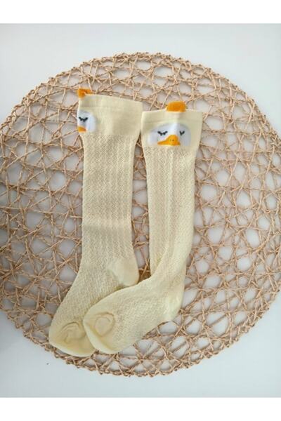 sun desing Çocuk Çorap Çocuk Dizaltı Çorap Bebek Dizaltı Çorap Figürlü Dizalt...