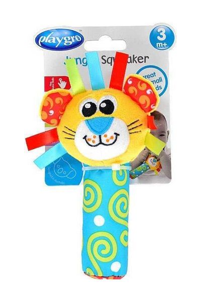 Playgro Forest Companion Squeaker - Lion Model