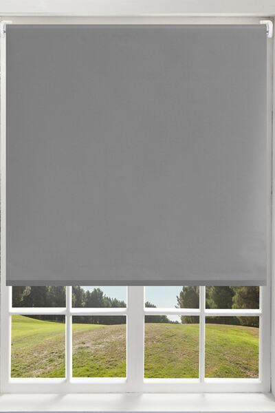 Taç RÜYAPER Gri Blackout Karartma Stor Perde