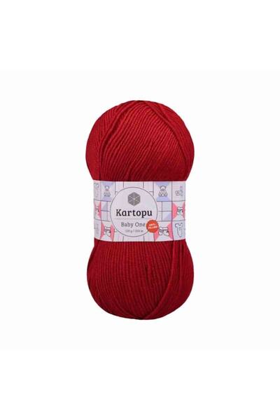 Kartopu Baby One K125 (bayrak Kırmızı) Anti-pilling El Örgü Ipi/yünü