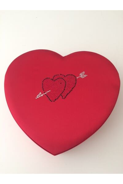 Helvacıoğlu Çikolata Çeyiz Hediyelik Kalp Kutu