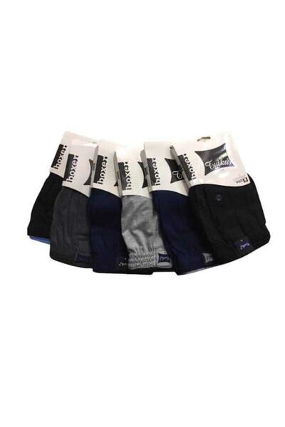 Tutku Ανδρικά Μικτά Βαμβακερά Σορτσάκια Boxer 6 τεμαχίων