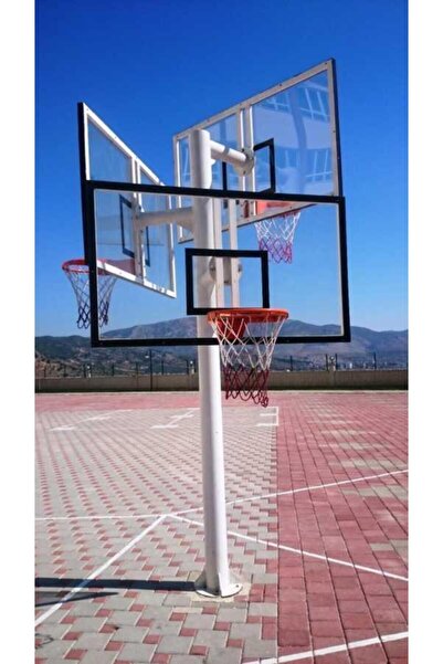 adelinspor Basketbol Potası Üçlü Grup Kademeli Yüks 15 Mm Cam