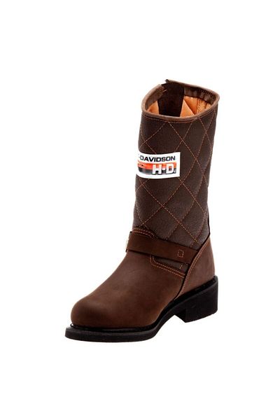 Harley Davidson Γυναικείες Μπότες Καφέ Laconia 644 Καφέ - Nubuck