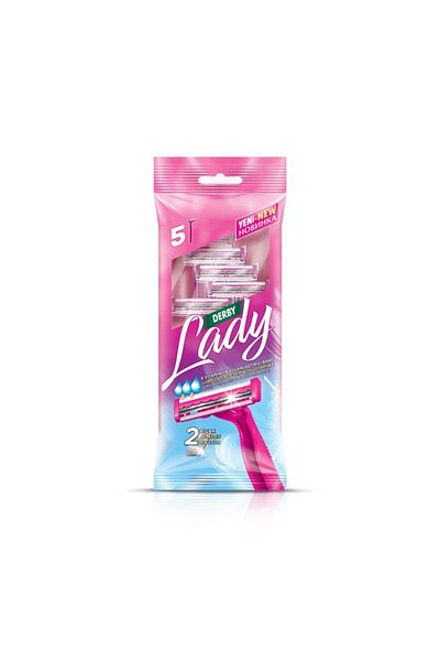 Derby Lady 5-Piece 2-Blade Bag - 3 Pieces