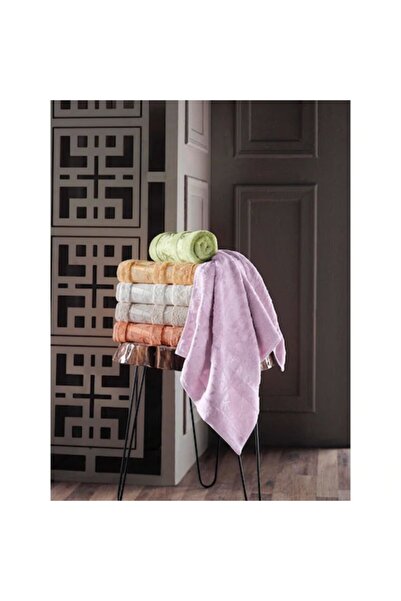 bermeks Елітний рушник для рук та обличчя - зелений бамбук, 50x90, набір з 6 штук