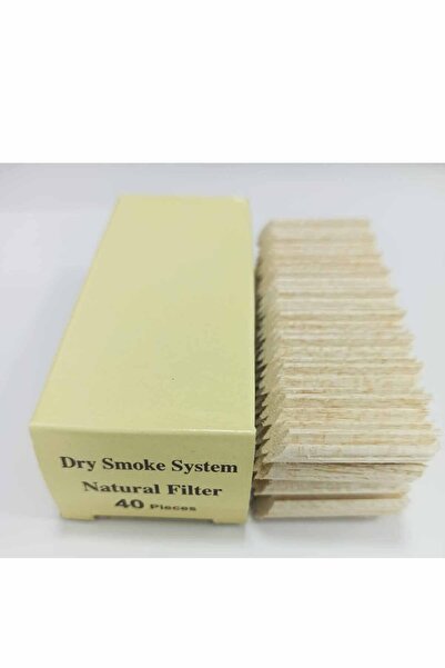 joydizayn 9 mm Balsa Ağacı 40 Adet Pipo Filtresi