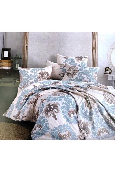 Cotton Life طقم بيكيه مطبوع مزدوج Alanis Mint