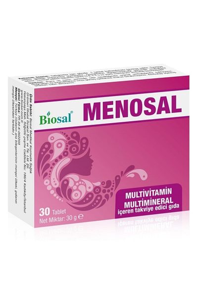 Biosal Menopause Multivitamin Multimineral 30 Tablets