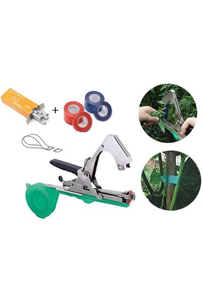 GARDENPRO مقص ربط النباتات Garden Pro - شريط ربط ودباسة