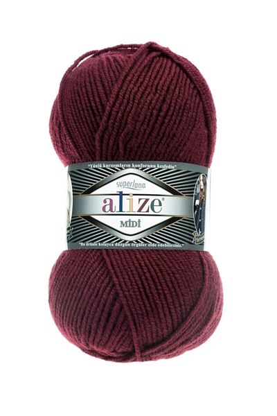 Alize 5 قطع سوبرلانا ميدي 390 سترة محبوكة يدويًا من الكرز سترة وشاح سترة