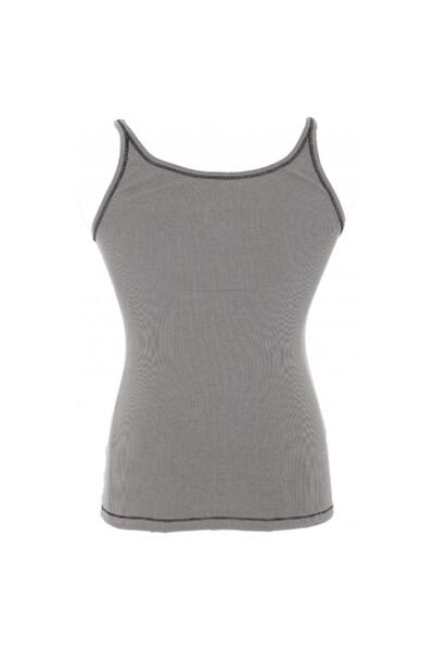 Campus Kadın Açık Gri Kısa Body