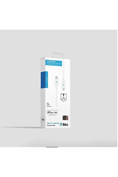 Ttec Type-c - Lightning Mfi Type-c - Lightning Mfi Şarj / Data Kablosu