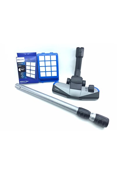 Philips Σετ Αυθεντικό Ατσάλινο Σωλήνας+Κεφαλή+Φίλτρο Philips FC 9924