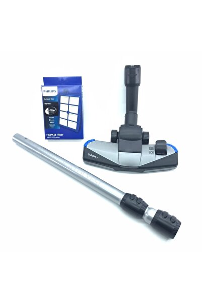 Philips Φίλτρο Philips FC 9721 Γνήσιος Ατσάλινος Σωλήνας+κεφαλή+hepa 13